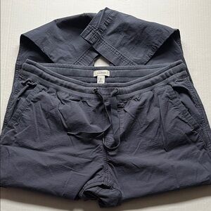 L.L. Bean Dark Blue Casual Joggers, petite